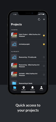 Android application IssMan screenshort