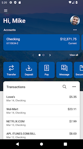 First Community Bank of TN Screen 2