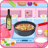 Cooking minestrone soup icon