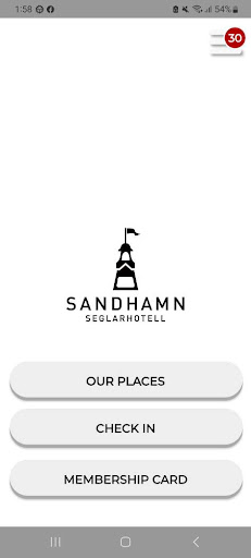 Android application Sandhamn Seglarhotell screenshort