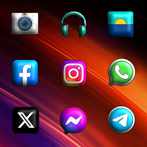Oxigen 3D - Icon Pack Screen 3