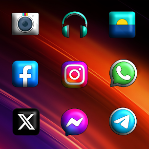 Oxigen 3D – Icon Pack APK (gepatchte/volledige versie) 3