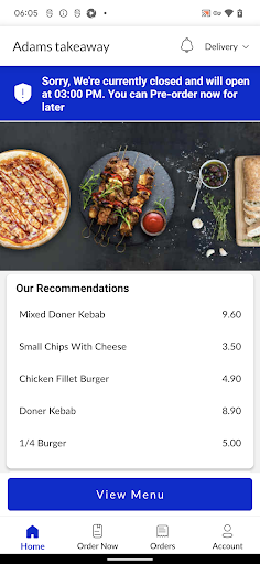 Adams takeaway Screen 2