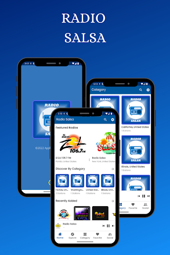 Android application Radio Salsa Online screenshort