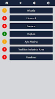 screenshot of Air Quality Cyprus