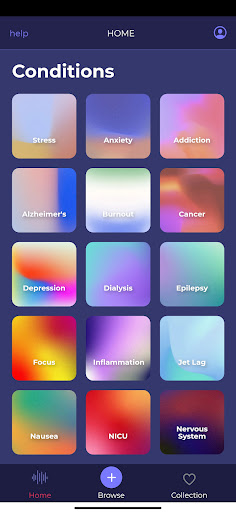 Screenshot of HealthTunes
