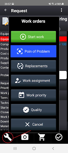 MaintPlan CMMS / Maintenance Screen 3