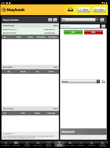 Trade SG for Tablet Screen 2