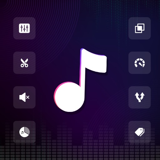 Audio Editor - Music Editor Logo