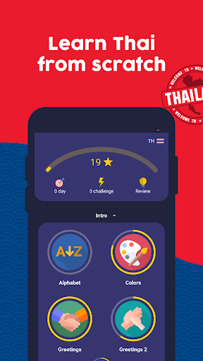 Android application Learn Thai - Beginners screenshort