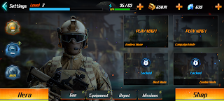Commando Strike War Trigger 3D - Screenshot 1