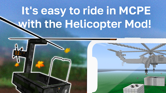 Vehicles Mod: Helicopter MCPE Unknown