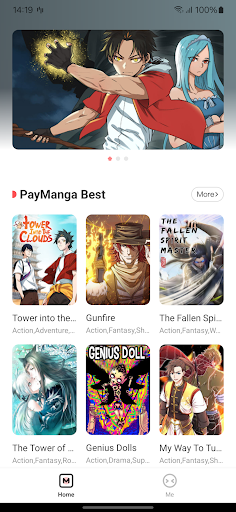 Pay manga Screen 3