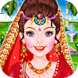 Indian Wedding Spa Salon Makeover and Dress Up icon
