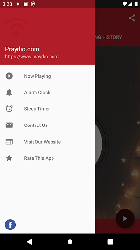 Praydio.com Screen 2