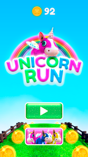 Play Unicorn Run  Free Online Games. KidzSearch.com