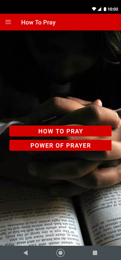 Android application How To Pray screenshort