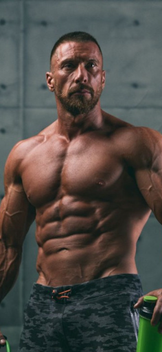Android application Building Muscle and Strength screenshort