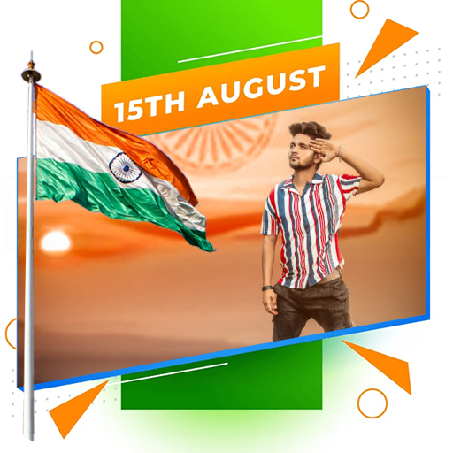 Independence Day Photo Frame  Icon