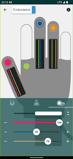 Android application Bioservo screenshort