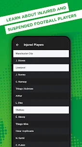 Football Live Match Scores App