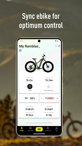 Android application Aventon screenshort