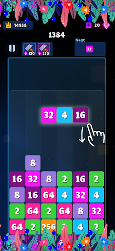 Android application 2088 : Number Puzzle 2048 Game screenshort