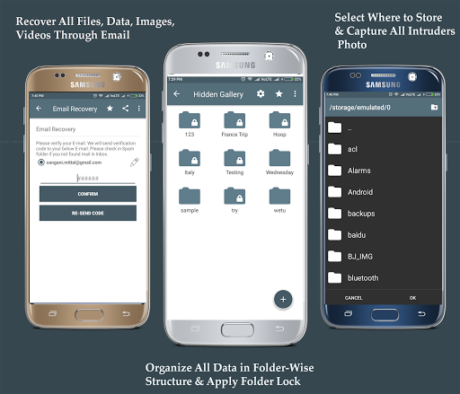 Android application Calculator - Safe Vault screenshort