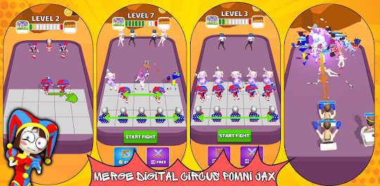 Merge Digital Circus Pomni Jax