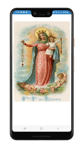 Android application Virgen del Rosario screenshort