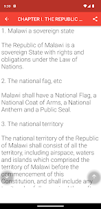 Constitution of Malawi