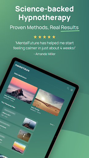 Screenshot of CBT Hypnotherapy: MentalFuture