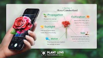 screenshot of Plant Lens Plant identifier