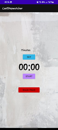 Cool Stopwatcher Screen 2