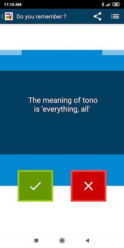 Android application Beginner Sango screenshort