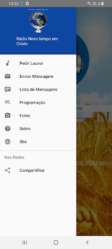 Rádio Novo tempo em Cristo Jes Screen 2