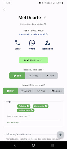 Agente WSP CRM Screen 3