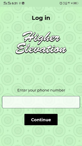 Android application Higher Elevation screenshort