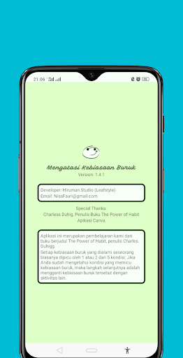 Mengatasi Kebiasaan Buruk Screen 3