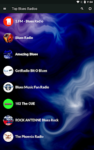 Blues Radios Live Screenshot
