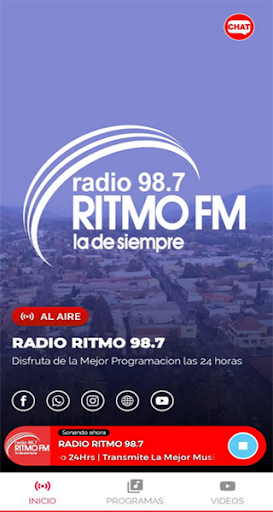 RADIO RITMO 98.7 Screen 2