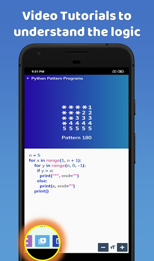 Python Pattern Programs Pro Screen 3