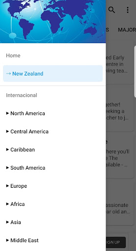 Android application New Zealand Jobs screenshort