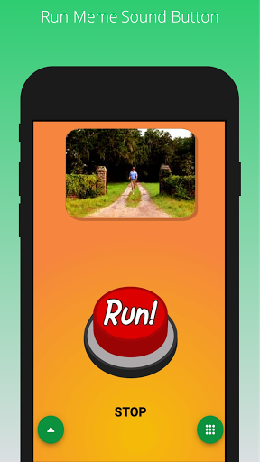 Android application Run Button screenshort