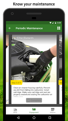 Screenshot of MowerPlus