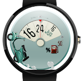 Let's Roll: Scooter Watch Face icon