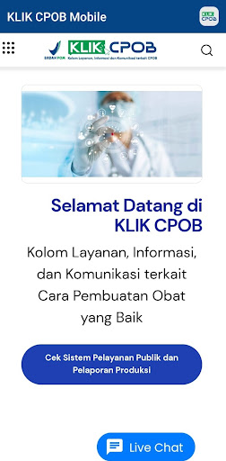 KLIK CPOB Mobile Screen 2