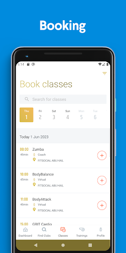 fitsocial.ae Screen 2