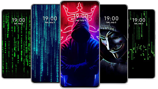 Hacker Wallpaper Anonymous Screen 3