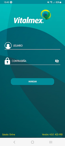 Android application Vitalmex Consigna screenshort